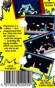 Phantomas - Box - Back Image