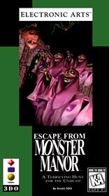 Escape from Monster Manor - Fanart - Box - Front Image