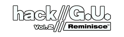 .hack//G.U. Vol. 2: Reminisce - Clear Logo Image