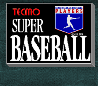 Tecmo Super Baseball - Screenshot - Game Title
