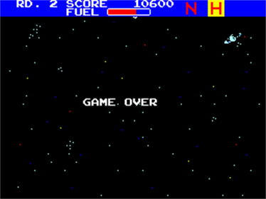 Zaxxon 3-D - Screenshot - Game Over Image