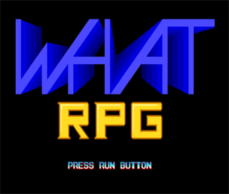 What RPG - Screenshot - Game Title Image