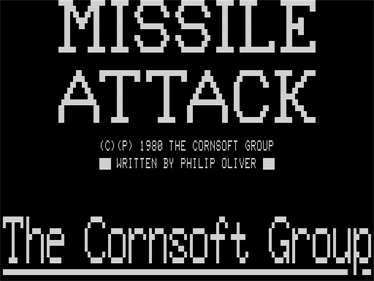 Missile Attack - Screenshot - Game Title Image