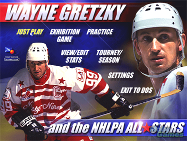 Wayne Gretzky and the NHLPA All-Stars - Screenshot - Game Title Image