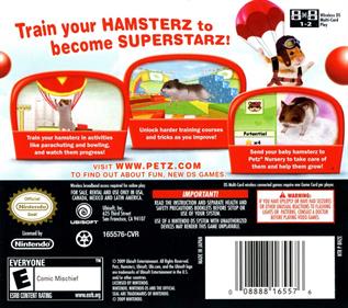 Petz Hamsterz Superstars - Box - Back Image