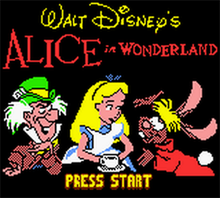 Alice in Wonderland - Screenshot - Game Title