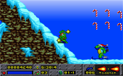 Jazz Jackrabbit: Holiday Hare 1994 - Screenshot - Gameplay Image