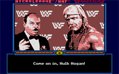 MicroLeague Wrestling - Screenshot - Gameplay Image
