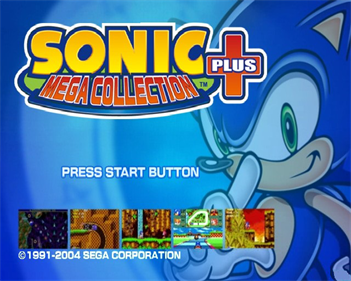 Sonic Mega Collection Plus - Screenshot - Game Title Image