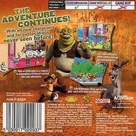 Shrek 2 - Box - Back Image