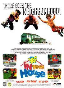 WWF in Your House - Advertisement Flyer - Front Image