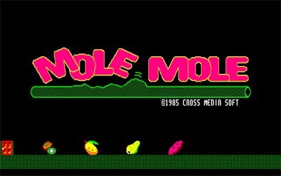Mole Mole - Screenshot - Game Title Image