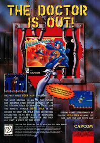 Mega Man 7 - Advertisement Flyer - Front Image