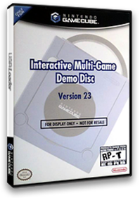 Interactive Multi-Game Demo Disc Version 23 - Box - 3D Image