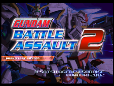 Gundam Battle Assault 2 - Screenshot - Game Title Image