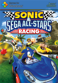 Sonic & SEGA All-Stars Racing - Fanart - Box - Front Image