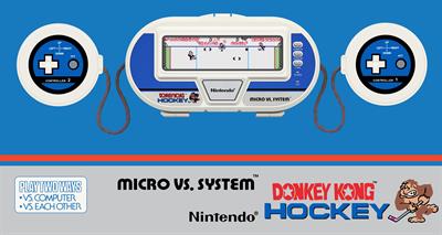 Donkey Kong Hockey - Box - Front - Reconstructed Image