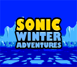 Sonic Winter Adventures - Screenshot - Game Title Image