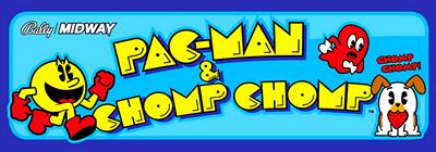 Pac-Man & Chomp Chomp - Arcade - Marquee Image