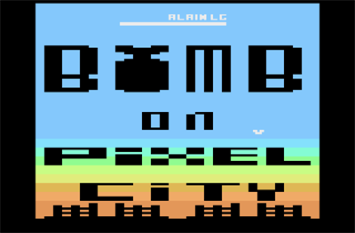 Bomb on Pixel City - Screenshot - Game Title Image