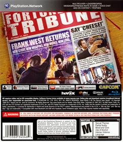 Dead Rising 2: Off the Record - Box - Back Image