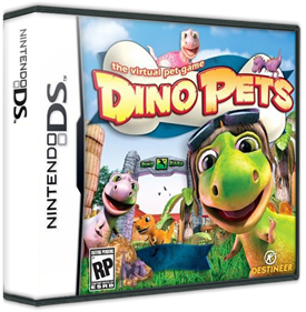 Dino Pets: The Virtual Pet Game - Box - 3D Image