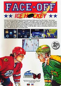 Face-Off Ice Hockey - Advertisement Flyer - Front Image