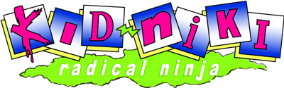 Kid Niki: Radical Ninja - Clear Logo Image