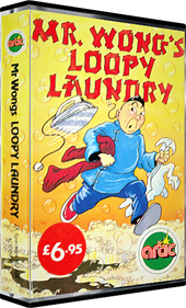 Mr. Wong's Loopy Laundry - Box - 3D Image
