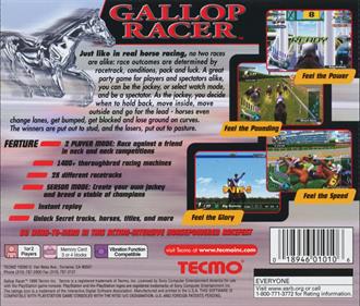 Gallop Racer (North America) - Box - Back Image