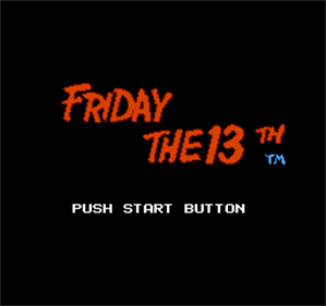 Friday the 13th - Screenshot - Game Title Image