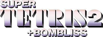 Super Tetris 2 + Bombliss - Clear Logo Image