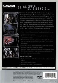 Silent Hill 2: Director's Cut - Box - Back Image