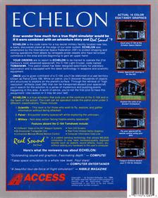 Echelon - Box - Back Image