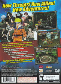 Naruto: Uzumaki Chronicles 2 - Box - Back Image