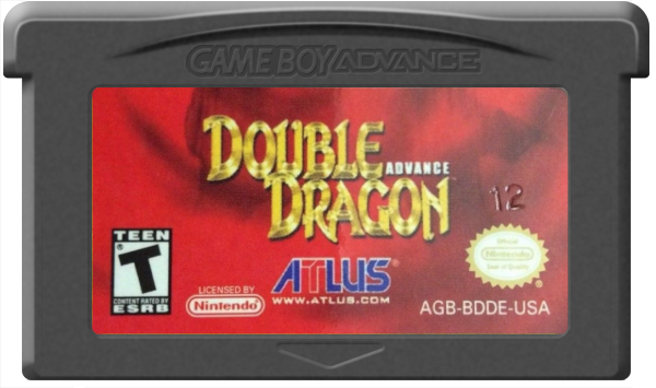 Double Dragon Advance - (GBA) Game Boy Advance - Game Case with Cover 