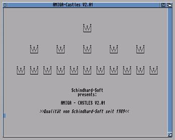 Amiga Castles V2.01 - Screenshot - Game Title Image