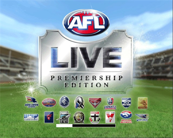 AFL Live: Premiership Edition - Screenshot - Game Title Image