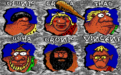 Caveman Ugh-lympics - Screenshot - Game Select Image