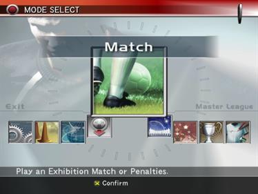 Pro Evolution Soccer 4 - Screenshot - Game Select Image