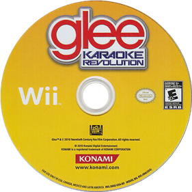 Karaoke Revolution: Glee - Disc Image