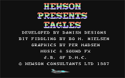 Eagles (Hewson Consultants) - Screenshot - Game Title Image