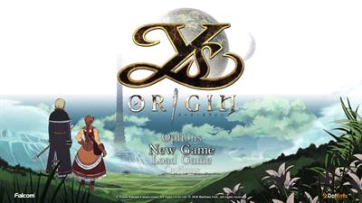 Ys Origin - Screenshot - Game Title Image