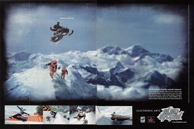 Sled Storm - Advertisement Flyer - Front Image