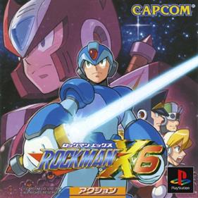 Mega Man X6 - Box - Front Image