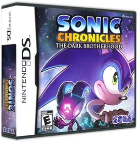 Sonic Chronicles: The Dark Brotherhood - Box - 3D Image