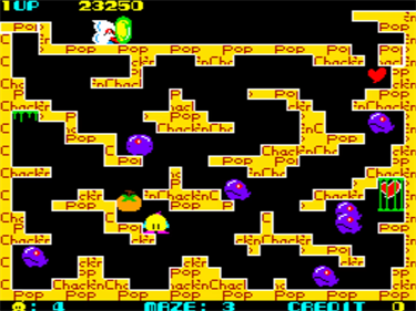 Arcade Archives Chack'n Pop - Screenshot - Gameplay Image