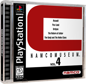 Namco Museum Vol. 4 - Box - 3D Image