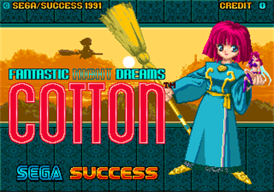 Cotton: Fantastic Night Dreams - Screenshot - Game Title Image