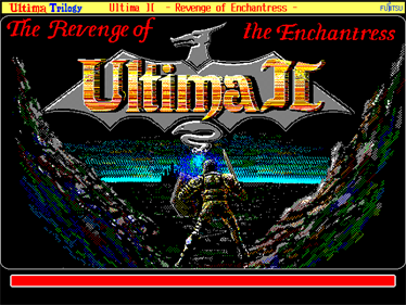 Ultima Trilogy: I ♦ II ♦ III - Screenshot - Game Title Image